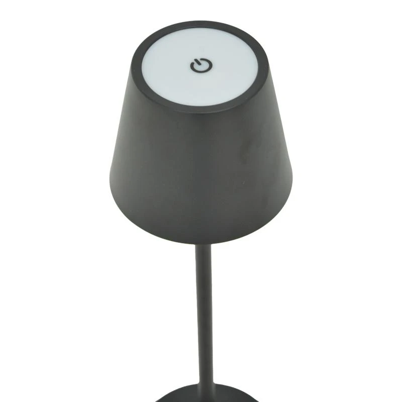 Επιτραπέζιο φωτιστικό αφής LED Brave Ι Pakoworld επαναφορτιζόμενο σε μαύρη απόχρωση Φ11.5x37εκ 5 Επιτραπέζιο φωτιστικό αφής LED Brave Ι Pakoworld επαναφορτιζόμενο σε μαύρη απόχρωση Φ11.5x37εκ - Image 5