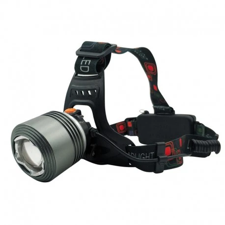 Φακός κεφαλής αλουμινίου επαναφορτιζόμενος 300lm 1 Φακός κεφαλής αλουμινίου επαναφορτιζόμενος 300lm