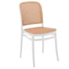 FLORENCE Καρέκλα 41x41x83εκ PP Άσπρο,