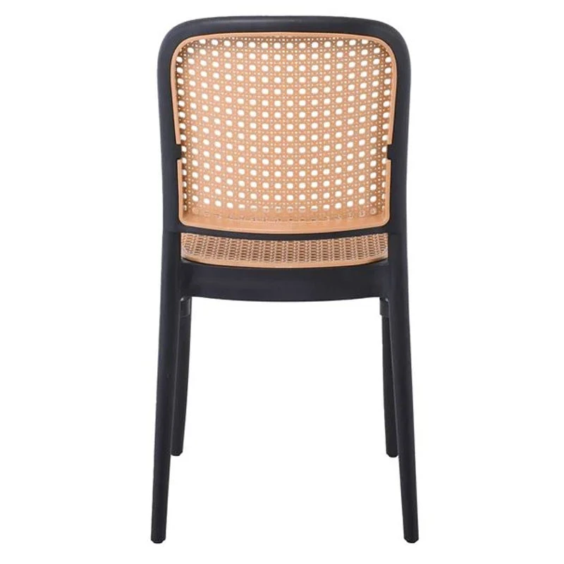 FLORENCE Καρέκλα 41x41x83εκ PP Μαύρο, 3 FLORENCE Καρέκλα 41x41x83εκ PP Μαύρο, - Image 3