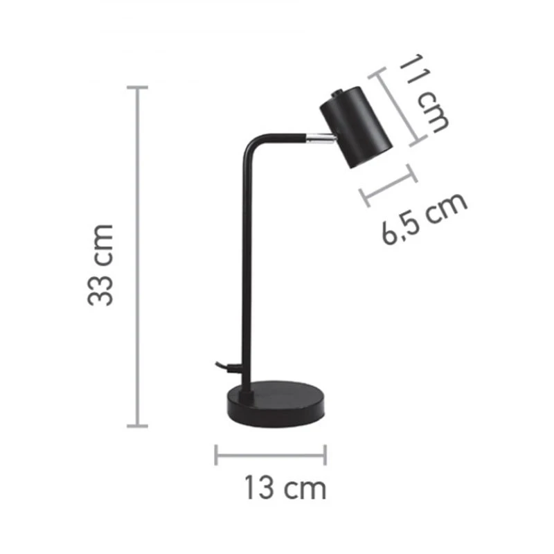 Φωτιστικό Γραφείου Επιτραπέζιο 13x33εκ 3 Φωτιστικό Γραφείου Επιτραπέζιο 13x33εκ - Image 3