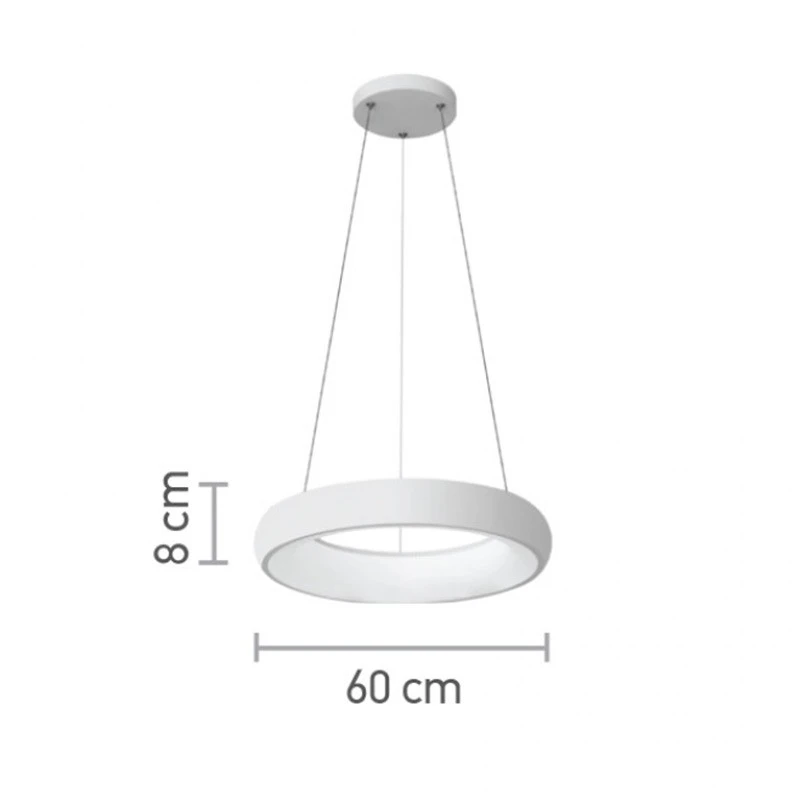 InLight LED 110W 3CCT Μοντέρνο Κρεμαστό Φωτιστικό 2 InLight LED 110W 3CCT Μοντέρνο Κρεμαστό Φωτιστικό - Image 2