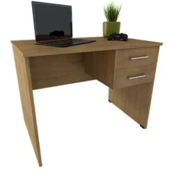 Γραφείο Μελαμίνης Με Συρταριέρα 90x60x75εκ