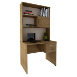 Γραφείο Βιβλιοθήκη Μελαμίνης 120x60x187εκ