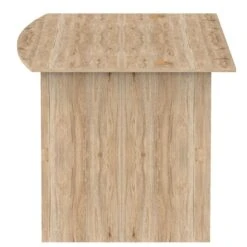 Γραφείο εργασίας Anze Pakoworld φυσικό μελαμίνης 180x93.5x75εκ