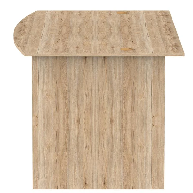 Γραφείο εργασίας Anze Pakoworld φυσικό μελαμίνης 180x93.5x75εκ 1 Γραφείο εργασίας Anze Pakoworld φυσικό μελαμίνης 180x93.5x75εκ