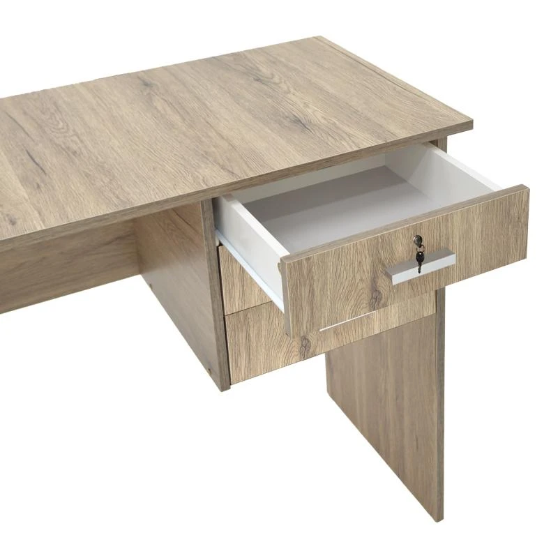 Γραφείο εργασίας-συρταριέρα Sophia Pakoworld Sonoma 116x57x72εκ 6 Γραφείο εργασίας-συρταριέρα Sophia Pakoworld Sonoma 116x57x72εκ - Image 6