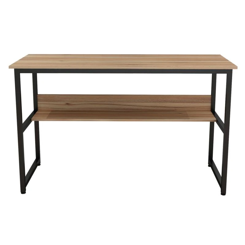 ΓΡΑΦΕΙΟ PORTIS HM2131.02 ΜΕΛΑΜΙΝΗ ΣΕ ΚΑΡΥΔΙ ΜΕ ΜΑΥΡΟ ΜΕΤΑΛΛΙΚΟ ΣΚΕΛΕΤΟ 120X50X75Υεκ. 2 ΓΡΑΦΕΙΟ PORTIS HM2131.02 ΜΕΛΑΜΙΝΗ ΣΕ ΚΑΡΥΔΙ ΜΕ ΜΑΥΡΟ ΜΕΤΑΛΛΙΚΟ ΣΚΕΛΕΤΟ 120X50X75Υεκ. - Image 2