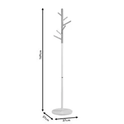 Καλόγερος ρούχων Marianna Pakoworld μέταλλο μαύρο-φυσικό Φ37x169εκ -Vougioukas kalogeros roichon marianna pakoworld metallo mairo phisiko ph37 169ek 3