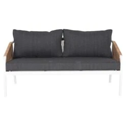 ΚΑΝΑΠΕΣ ΕΞ.ΧΩΡΟΥ 3ΘΕΣΙΟΣ MAERLY HM6055.01 ΑΛΟΥΜΙΝΙΟ ΛΕΥΚΟ-ΣΧΟΙΝΙ-ΑΝΘΡΑΚΙ ΜΑΞΙΛΑΡΙΑ -Vougioukas kanapes eks choroi 3thesios maerly hm6055 01 aloiminio leiko schoini anthraki maksilaria 2