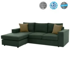 ΚΑΝΑΠΕΣ ΓΩΝΙΑ ΑΝΑΣΤΡΕΨΙΜΗ MONACO ΥΦΑΣΜΑ ΑΛΕΚΙΑΣΤΟ 240x170x86Υεκ. HM3257.17