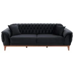 ΚΑΝΑΠΕΣ ΚΡΕΒΑΤΙ BENNINGTON ΤΡΙΘΕΣΙΟΣ ΜΑΥΡΟΣ HM3249.01 240x95x80 εκ. 13 ΚΑΝΑΠΕΣ ΚΡΕΒΑΤΙ BENNINGTON ΤΡΙΘΕΣΙΟΣ ΜΑΥΡΟΣ HM3249.01 240x95x80 εκ. -Vougioukas kanapes krevati bennington trithesios mairos hm3249 01 240 95 80 ek 1 3