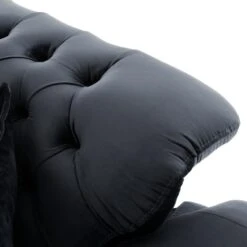 ΚΑΝΑΠΕΣ ΚΡΕΒΑΤΙ BENNINGTON ΤΡΙΘΕΣΙΟΣ ΜΑΥΡΟΣ HM3249.01 240x95x80 εκ. 18 ΚΑΝΑΠΕΣ ΚΡΕΒΑΤΙ BENNINGTON ΤΡΙΘΕΣΙΟΣ ΜΑΥΡΟΣ HM3249.01 240x95x80 εκ. -Vougioukas kanapes krevati bennington trithesios mairos hm3249 01 240 95 80 ek 1 8