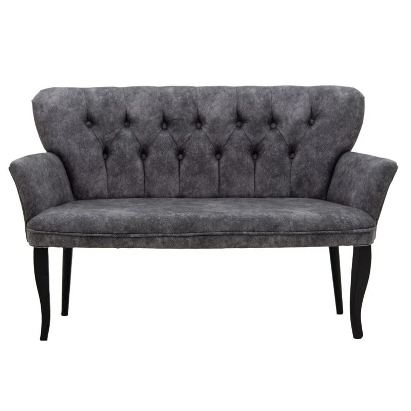Καναπές Samara Pakoworld 2θέσιος ύφασμα γκρι Antique 130x64x78εκ 1 Καναπές Samara Pakoworld 2θέσιος ύφασμα γκρι Antique 130x64x78εκ