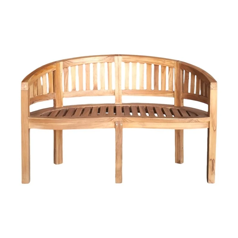 Καναπές διθέσιος Coren Pakoworld φυσικό Teak ξύλο 130x61x87εκ 2 Καναπές διθέσιος Coren Pakoworld φυσικό Teak ξύλο 130x61x87εκ - Image 2