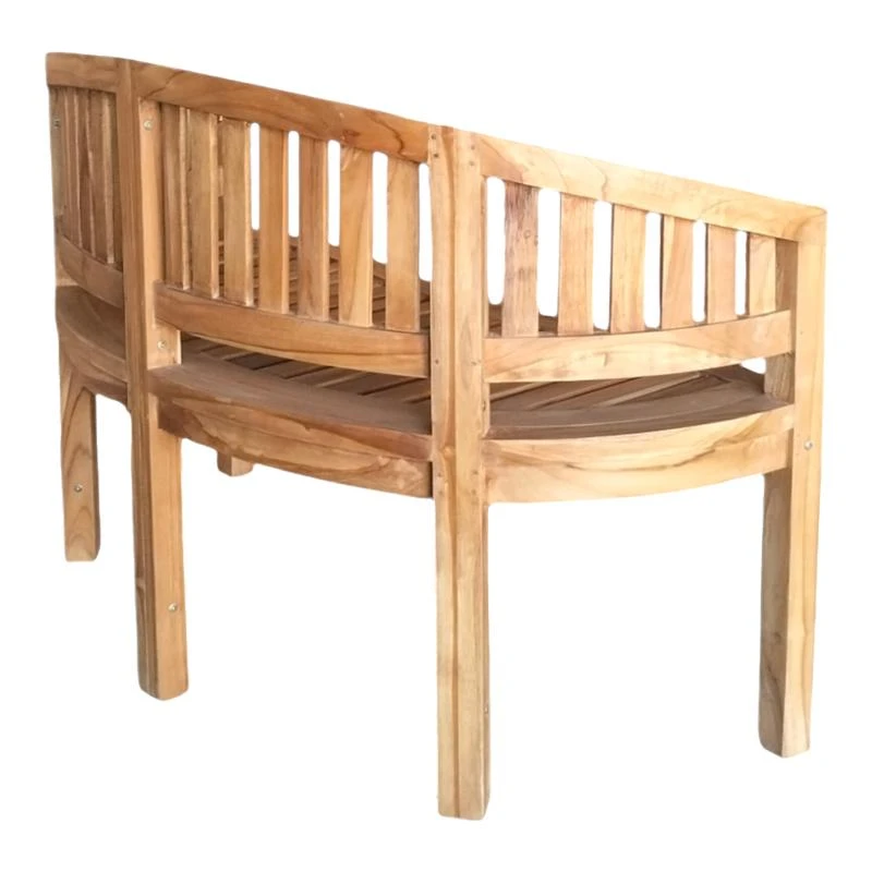 Καναπές διθέσιος Coren Pakoworld φυσικό Teak ξύλο 130x61x87εκ 1 Καναπές διθέσιος Coren Pakoworld φυσικό Teak ξύλο 130x61x87εκ