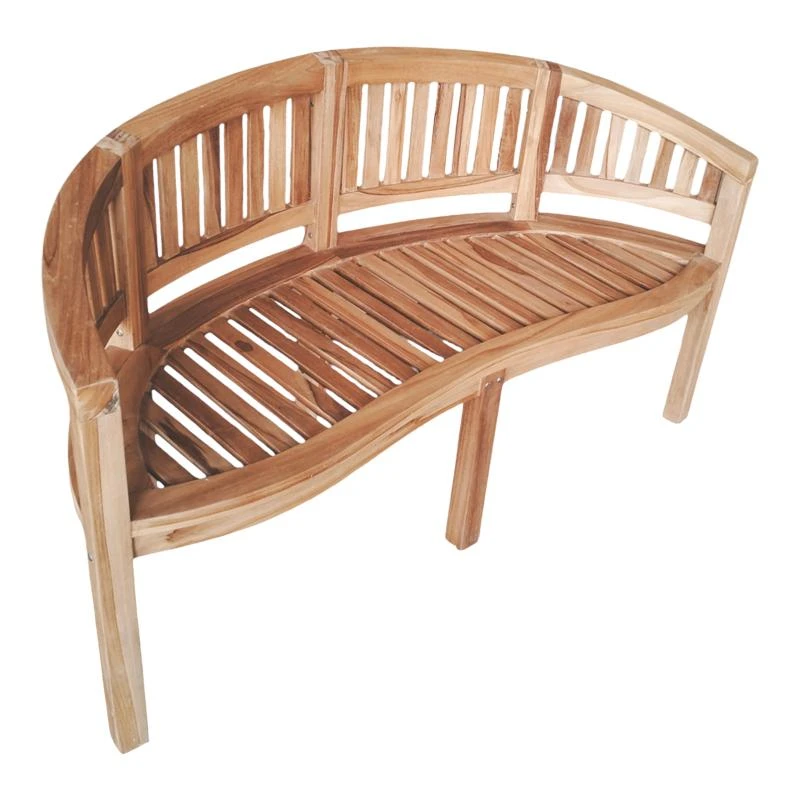Καναπές τριθέσιος Coren Pakoworld φυσικό Teak ξύλο 150x61x87εκ 6 Καναπές τριθέσιος Coren Pakoworld φυσικό Teak ξύλο 150x61x87εκ - Image 6