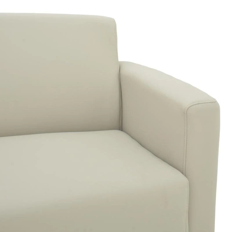 Καναπές τριθέσιος Sidica Pakoworld PU σε μπεζ απόχρωση 185x82x81εκ 4 Καναπές τριθέσιος Sidica Pakoworld PU σε μπεζ απόχρωση 185x82x81εκ - Image 4