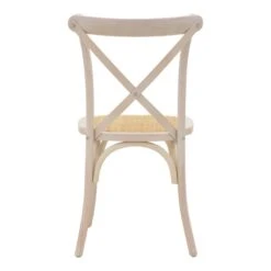 Καρέκλα Dylon Pakoworld στοιβαζόμενη White Wash ξύλο οξιάς-έδρα φυσικό Rattan 48x52x89εκ -Vougioukas karekla dylon pakoworld stoivazomeni white wash ksilo oksias ethra phisiko rattan 48 52 89ek 4