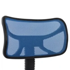 ΚΑΡΕΚΛΑ ΓΡΑΦΕΙΟΥ AKHILA HM1026.06 ΜΠΛΕ ΥΦΑΣΜΑ MESH 40,5x50,5x91,5 εκ. -Vougioukas karekla grapheioi akhila hm1026 06 mple iphasma mesh 405 505 915 ek 1 6