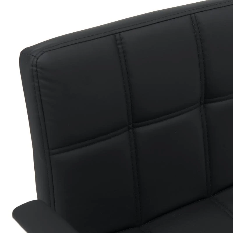 Καρέκλα γραφείου Buleco Pakoworld Pu σε μαύρη απόχρωση 56x46x74-86εκ 6 Καρέκλα γραφείου Buleco Pakoworld Pu σε μαύρη απόχρωση 56x46x74-86εκ - Image 6