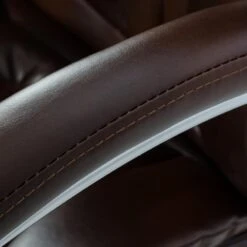 ΚΑΡΕΚΛΑ ΓΡΑΦΕΙΟΥ LANISHA HM1099.09 ΚΑΦΕ 65x73x125cm -Vougioukas karekla grapheioi lanisha hm1099 09 kaphe 65 73 125cm 7