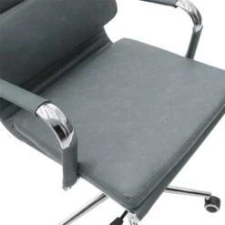 Καρέκλα γραφείου διευθυντή Tokyo Pakoworld Pu γκρι Antique -Vougioukas karekla grapheioi thieithinti tokyo pakoworld pu gkri antique 5