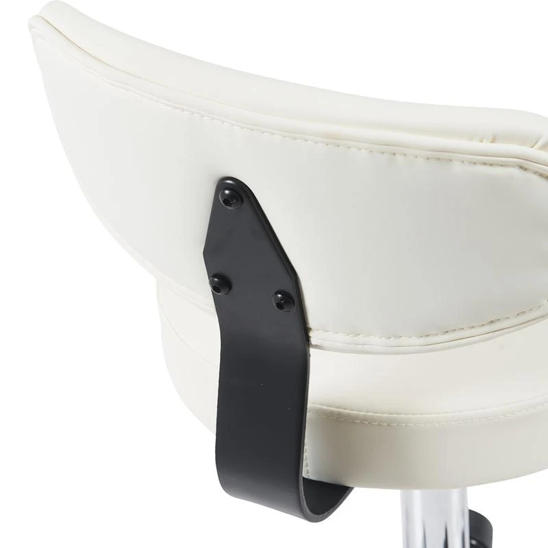 Καρέκλα γραφείου τροχήλατη Mafeshipakoworld Pu σε λευκή απόχρωση 45x44x70-82εκ 7 Καρέκλα γραφείου τροχήλατη Mafeshipakoworld Pu σε λευκή απόχρωση 45x44x70-82εκ - Image 7