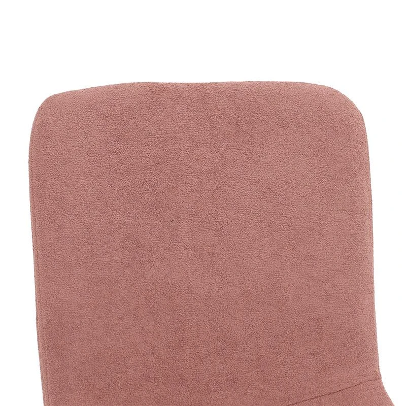 Καρέκλα Gratify Pakoworld ύφασμα μπουκλέ σάπιο μήλο-πόδι μαύρο 5 Καρέκλα Gratify Pakoworld ύφασμα μπουκλέ σάπιο μήλο-πόδι μαύρο - Image 5