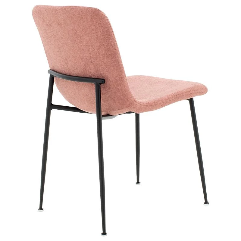 Καρέκλα Gratify Pakoworld ύφασμα μπουκλέ σάπιο μήλο-πόδι μαύρο 1 Καρέκλα Gratify Pakoworld ύφασμα μπουκλέ σάπιο μήλο-πόδι μαύρο