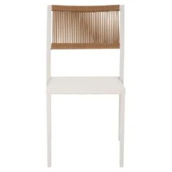 ΚΑΡΕΚΛΑ ΑΛΟΥΜΙΝΙΟΥ ΛΕΥΚΗ ΜΠΕΖ RATTAN & TEXTLINE HM5921.02 46x55,5x83Yεκ. 11 ΚΑΡΕΚΛΑ ΑΛΟΥΜΙΝΙΟΥ ΛΕΥΚΗ ΜΠΕΖ RATTAN & TEXTLINE HM5921.02 46x55,5x83Yεκ. -Vougioukas karekla kipou 2