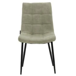 Καρέκλα Nola Pakoworld Pu γκρι Antique-μαύρο πόδι -Vougioukas karekla nola pakoworld pu gkri antique mairo pothi 3