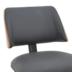 Καρέκλα Ubane Pakoworld μαύρο Pu-πόδι καρυδί μέταλλο 53x62.5x85εκ 14 Καρέκλα Ubane Pakoworld μαύρο Pu-πόδι καρυδί μέταλλο 53x62.5x85εκ -Vougioukas karekla ubane pakoworld mairo pu pothi karithi metallo 53 62 5 85ek 5