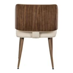 Καρέκλα Ubane Pakoworld μπεζ Pu-πόδι καρυδί μέταλλο 53x62.5x85εκ 8 Καρέκλα Ubane Pakoworld μπεζ Pu-πόδι καρυδί μέταλλο 53x62.5x85εκ -Vougioukas karekla ubane pakoworld mpez pu pothi karithi metallo 53 62 5 85ek 3