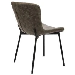 Melina Καρέκλα Μεταλλική Ύφασμα Suede 48x59x80εκ -Vougioukas karekles kouzinas trapezarias 106