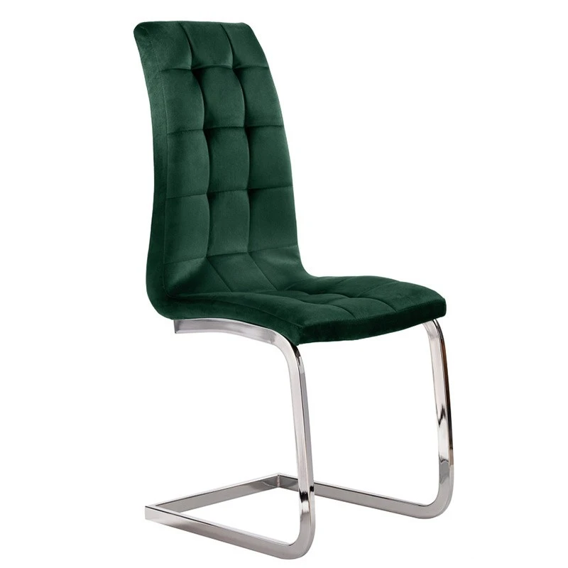 Semina Καρέκλα Μεταλλική Βελουτέ 42x43x101εκ 3 Semina Καρέκλα Μεταλλική Βελουτέ 42x43x101εκ - Image 3