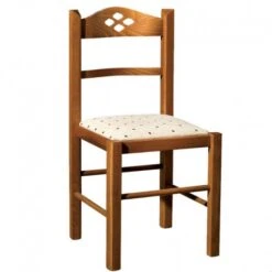 Polla Καρέκλα Ξύλινη 43x43x88εκ