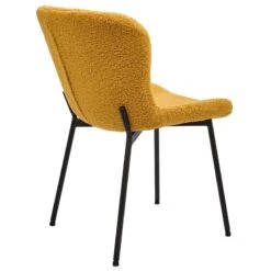 Melina Καρέκλα Μεταλλική Ύφασμα Teddy 48x59x80εκ -Vougioukas karekles kouzinas trapezarias 60