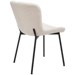 Melina Καρέκλα Μεταλλική Ύφασμα Teddy 48x59x80εκ -Vougioukas karekles kouzinas trapezarias 61