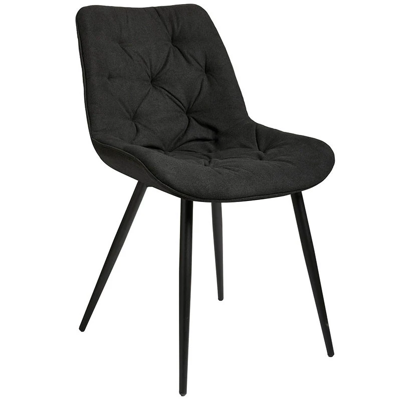 Monica Καρέκλα Μεταλλική Ύφασμα 51x59x83εκ 3 Monica Καρέκλα Μεταλλική Ύφασμα 51x59x83εκ - Image 3