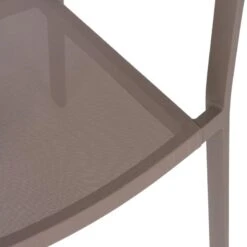 ΠΟΛΥΘΡΟΝΑ ΑΛΟΥΜΙΝΙΟΥ MIRI HM5891.03 ΣΑΜΠΑΝΙΖΕ ΣΚΕΛΕΤΟΣ&TEXTLINE- RATTAN 56x60x81,5Υ εκ. -Vougioukas karekles polithrones kipou 9