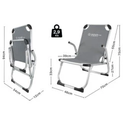 Escape Plus Καρέκλα Παραλίας Ενισχυμένη 13 Escape Plus Καρέκλα Παραλίας Ενισχυμένη -Vougioukas karekles sakidia paralias 52