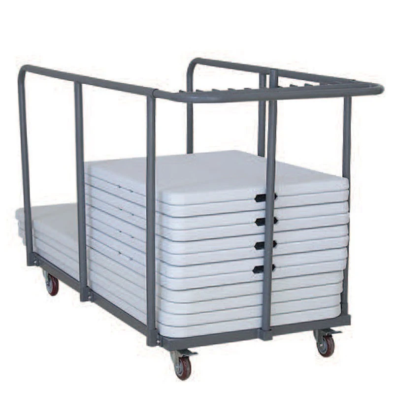 Μεταλλικό Καρότσι για Τραπέζια Catering 180x85x100εκ 3 Μεταλλικό Καρότσι για Τραπέζια Catering 180x85x100εκ - Image 3