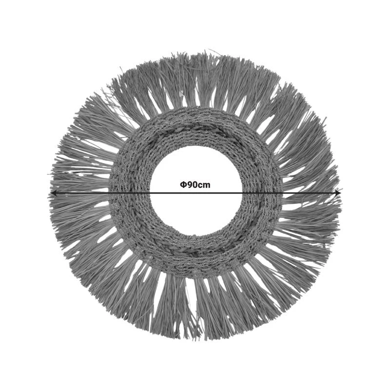 Καθρέπτης Fiole Inart ψάθα σε φυσική απόχρωση Φ90x6εκ 1 Καθρέπτης Fiole Inart ψάθα σε φυσική απόχρωση Φ90x6εκ