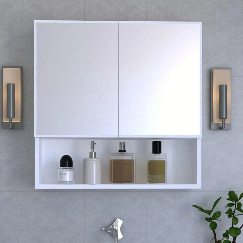 Καθρέπτης μπάνιου Zante Pakoworld λευκό 70x17x70εκ 1 Καθρέπτης μπάνιου Zante Pakoworld λευκό 70x17x70εκ