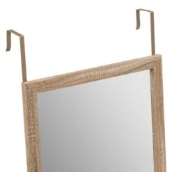 Καθρέπτης πόρτας PWD-0111 Pakoworld φυσικό Ps 34x1.7x94εκ