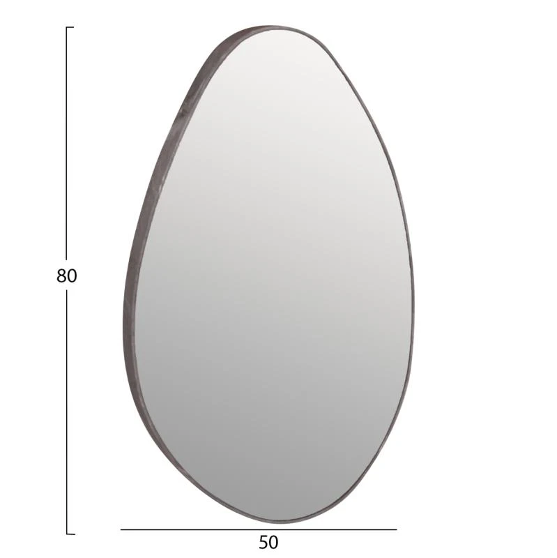 ΚΑΘΡΕΠΤΗΣ ΤΟΙΧΟΥ DROP HM4488.02 ΜΕ ΠΛΑΙΣΙΟ MDF ΣΕ ΧΡΩΜΑΤΙΣΜΟ GREY MARBLE 50x80Υεκ. 2 ΚΑΘΡΕΠΤΗΣ ΤΟΙΧΟΥ DROP HM4488.02 ΜΕ ΠΛΑΙΣΙΟ MDF ΣΕ ΧΡΩΜΑΤΙΣΜΟ GREY MARBLE 50x80Υεκ. - Image 2