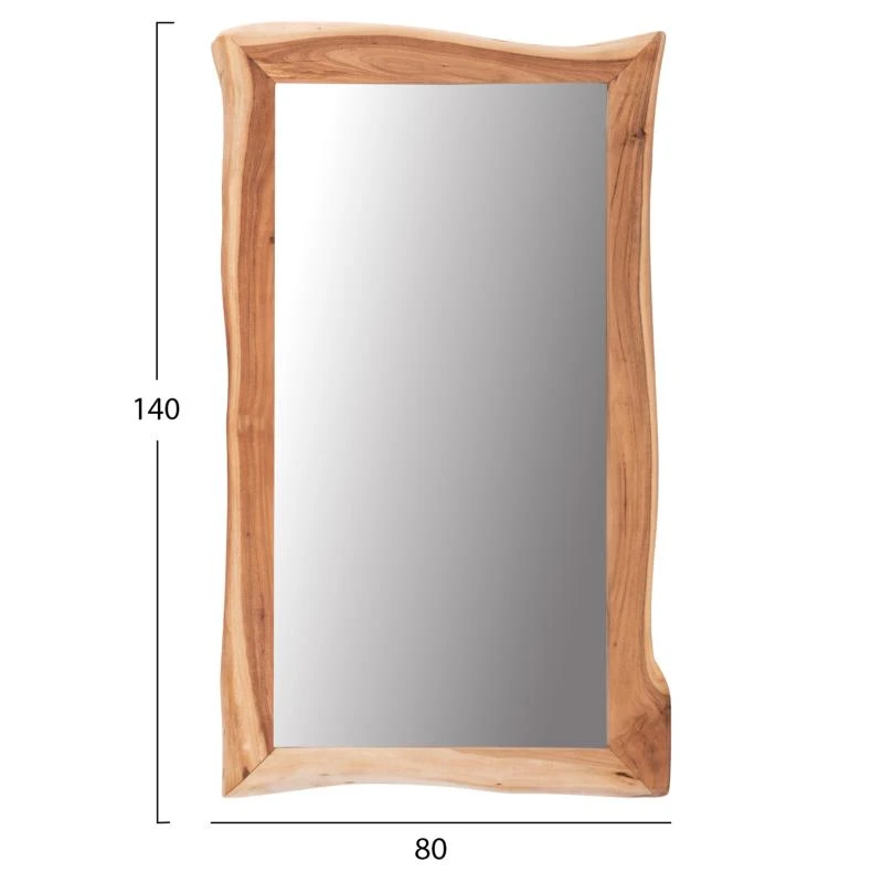 ΚΑΘΡΕΠΤΗΣ ZION HM8186.21 ΜΑΣΙΦ ΞΥΛΟ ΑΚΑΚΙΑΣ-ΑΝΟΙΧΤΟ ΦΥΣΙΚΟ 140x80x4(πάχος)εκ. 2 ΚΑΘΡΕΠΤΗΣ ZION HM8186.21 ΜΑΣΙΦ ΞΥΛΟ ΑΚΑΚΙΑΣ-ΑΝΟΙΧΤΟ ΦΥΣΙΚΟ 140x80x4(πάχος)εκ. - Image 2