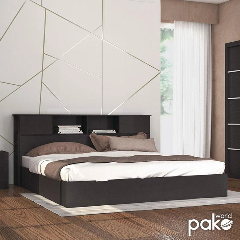 Κομοδίνο OLYMPUS Pakoworld χρώμα Wenge 47,5x40,5x40,5εκ. 3 Κομοδίνο OLYMPUS Pakoworld χρώμα Wenge 47,5x40,5x40,5εκ. - Image 3