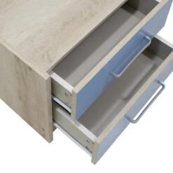 Κομοδίνο παιδικό Looney Pakoworld με 2 συρτάρια χρώμα Castillo-μπλε 47,5x40,5x40,5εκ -Vougioukas komothino paithiko looney pakoworld me 2 sirtaria chroma castillo mple 475 405 405ek 4